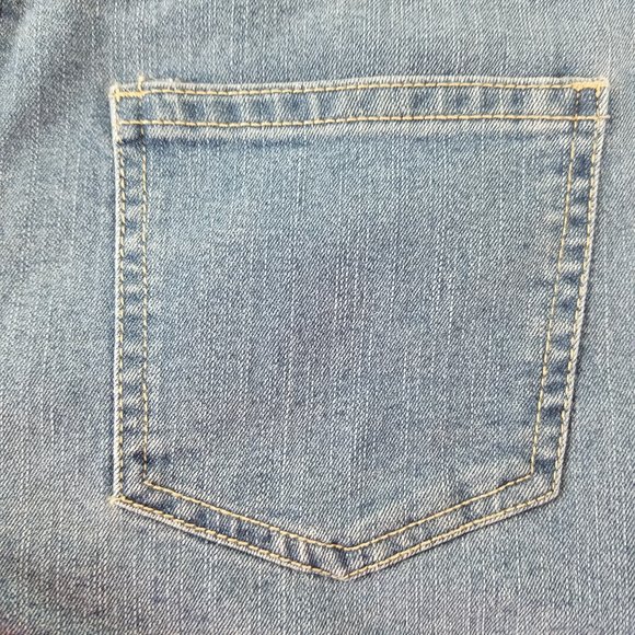 No Boundaries Jeans Juniors Size 5 High Rise Womens Slim Straight Leg Blue Denim - Picture 11 of 12